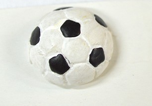 Выпуклый декоративный элемент "Футбольный мяч"