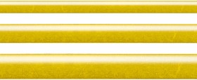 Самоклеящаяся витражная свинцовая лента, цвет глянцевое золото, ширина 3,5 мм, 1 м.