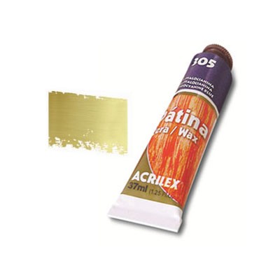 Патина восковая ACRILEX, цвет -  золото, металлик 