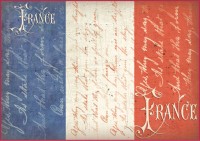 Рисовая бумага Stamperia, "Флаг Франции"