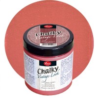  Меловая краска Chalky Vintage-Look, цвет "Бордо", 250 мл. 