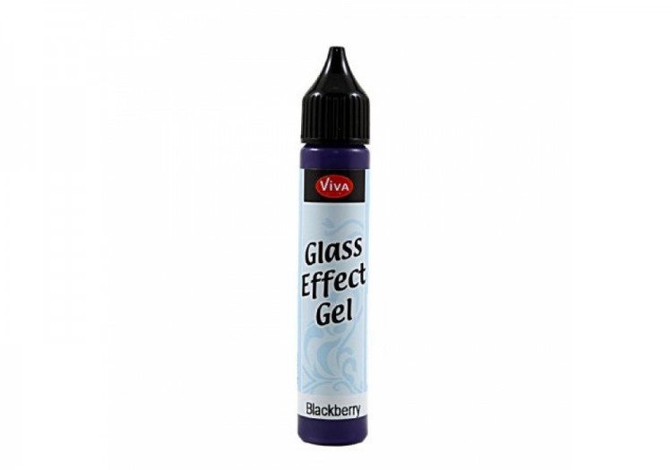 Гель Viva Decor  с эффектом стекла Viva-Glaseffekt-Gel, цвет "Ежевика" 