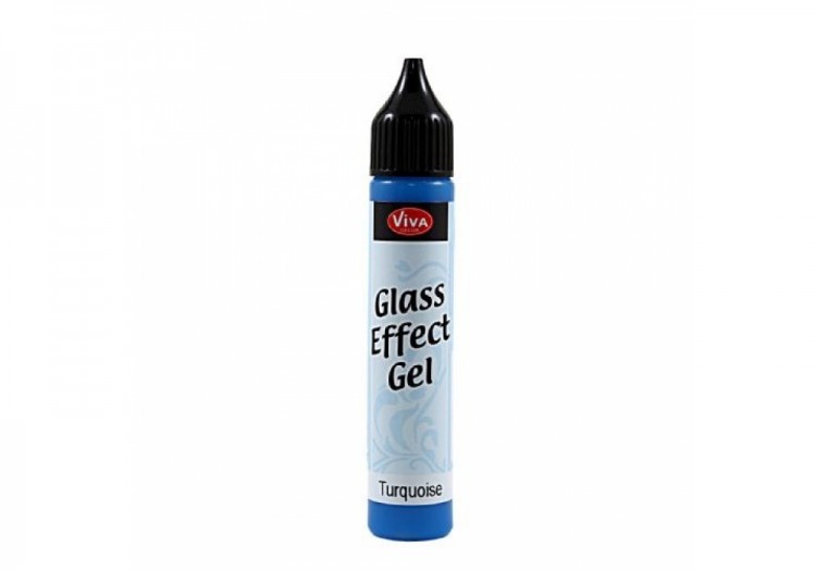 Гель Viva Decor  с эффектом стекла Viva-Glaseffekt-Gel, цвет "Бирюзовый" 