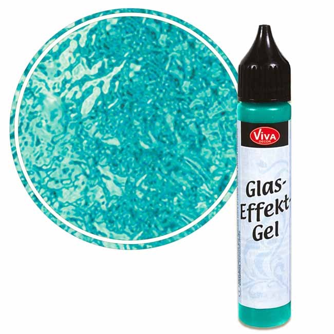 Гель Viva Decor  с эффектом стекла Viva-Glaseffekt-Gel, цвет "Матовый мятный" 