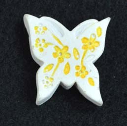 декоративный элемент "Бабочка", цвет - белый