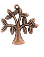 Декоративная подвеска "Дерево", цвет - бронза