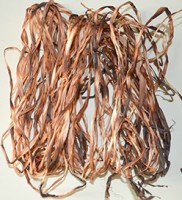Рафия натуральная, цвет - коричневый