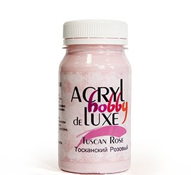 акриловая краска Таир "Акрил-Хобби Де Люкс", цвет "Тосканский розовый"