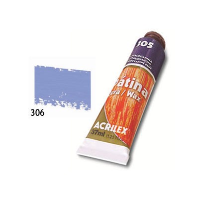 Патина восковая ACRILEX, цвет - голубая гортензия