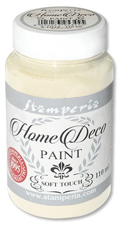 Краска на меловой основе "Home Deco", цвет - " теплый белый" 
