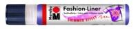 Контур Marabu Fashion-Liner по впитывающим поверхностям, цвет - сверкающий лиловый 
