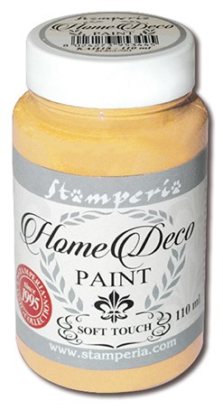 Краска на меловой основе "Home Deco", цвет - "тыквенный" 