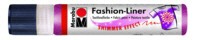 Контур Marabu Fashion-Liner по впитывающим поверхностям, цвет - сверкающий малиновый  