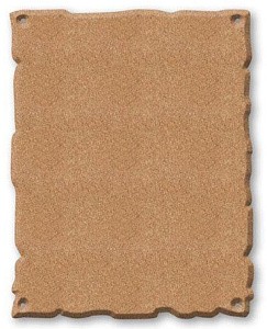 ЗАГОТОВКА ДЛЯ ДЕКОРА, МДФ, 18,5 х 23,5 см