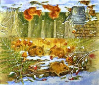 салфетка для декупажа, трехслойная, бумажная, 33х33 см., 1/1