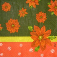 салфетка для декупажа, трехслойная, бумажная, 33х33 см., 1/4