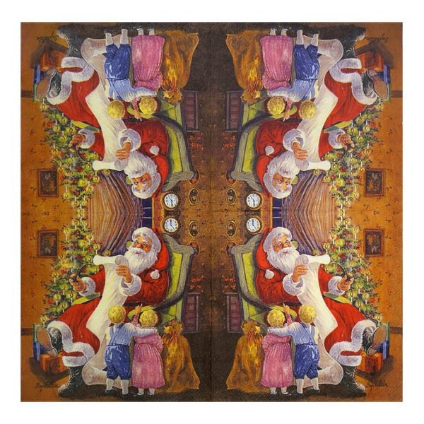 салфетка для декупажа, трехслойная, бумажная, 33х33 см., 1/1