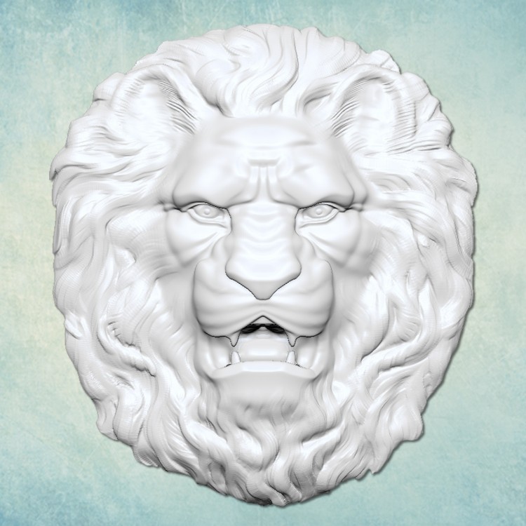 Молд "Голова льва", (M)