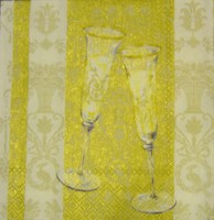 салфетка для декупажа, трехслойная, бумажная, 33х33 см., 1/4
