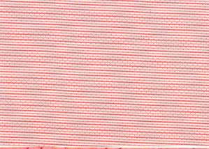 Ткань (хлопок 100%) на клеевой основе, цвет -  узкие красные полоски на белом фоне