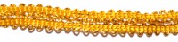 Тесьма  с люрексом, цвет -  оранжевое золото, 1 м.   