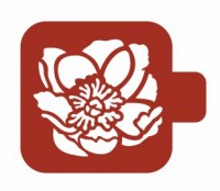 Трафарет - модуль Event Design, серия "Флора", 9 х 9 см. 