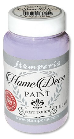 Краска на меловой основе "Home Deco", цвет - "бледно - сиреневый"   