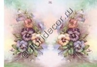 Декупажная карта. Плотность 70 гр/кв. м. Размер 35х50 см.