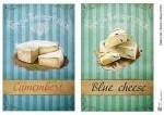 Декупажная карта Base Of Art "SET CHEESE " №1, А4