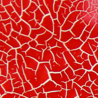 Фацетный лак Fractal Paint, Цвет -  «Красный рубиновый»,  100 мл      
