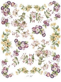Декупажная карта, 30х42 см., 70 гр/кв.м.  Производитель Decomania.