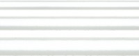 Самоклеящаяся витражная свинцовая лента, цвет белый, ширина 4,5 мм, 1 м.   