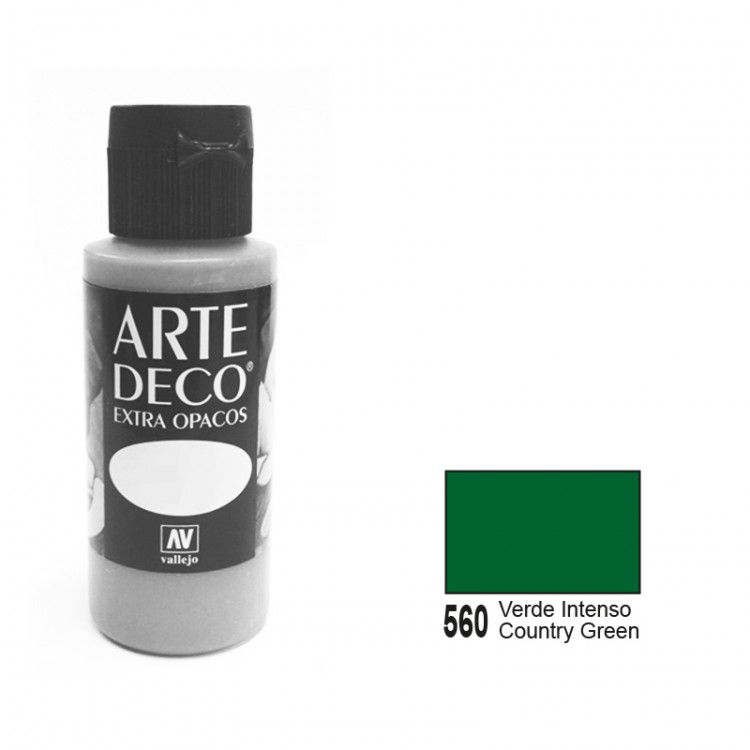 Патинирующая краска ArteDeco, цвет - деревенский зеленый