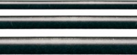 Самоклеящаяся витражная свинцовая лента, цвет - глубокий черный, ширина 4,5 мм, 1 м.    