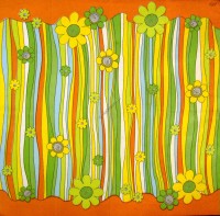 салфетка для декупажа, трехслойная, бумажная, 21х21 см., 1/1