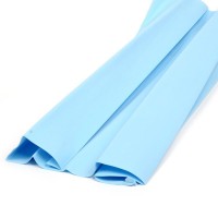 Фоамиран (пластичная замша), цвет - голубой