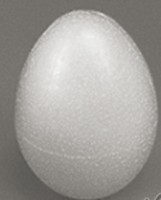 яйцо пенопластовое, высота - 5 см. Производитель - Польша   