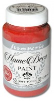 Краска на меловой основе "Home Deco", цвет - "теплый красный" 