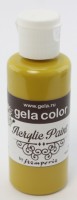  Акриловая краска  Stamperia "Gela", цвет - охра 