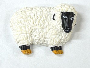 Выпуклый декоративный элемент "Овца"