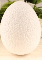 яйцо пенопластовое, высота - 14 см.  (с рельфом) 