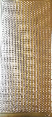 Объемные наклейки "Узор", цвет - золото (Нидерланды)   