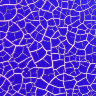 Фацетный лак Fractal Paint, Цвет -  «Синий»,  100 мл       