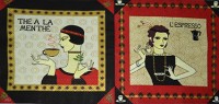 салфетка для декупажа, трехслойная, бумажная, 33х33 см., 1/2