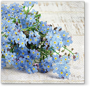 салфетка для декупажа, трехслойная, бумажная, 33х33 см., 1/4    