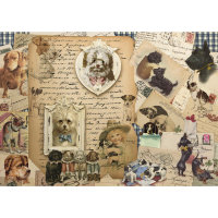 Рисовая бумага CraftPremier. Плотность - 20 гр/кв.м. Размер 21 х 30 см.  
