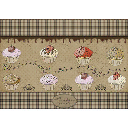 Рисовая бумага CraftPremier. Плотность - 20 гр/кв.м. Размер 21 х 30 см. 