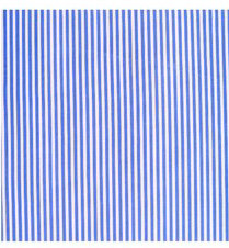 Ткань (хлопок 100%) на клеевой основе, 30 х 30 см., цвет -  ярко-синяя полоска на белом