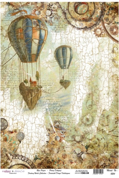 Рисовая бумага Cadence, 20 гр/кв.м. , Размер  30 х 41 см.       