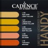 Высокоглянцевая акриловая краска Handy Lacquered, цвет-  светло-желтый, 250 мл.   